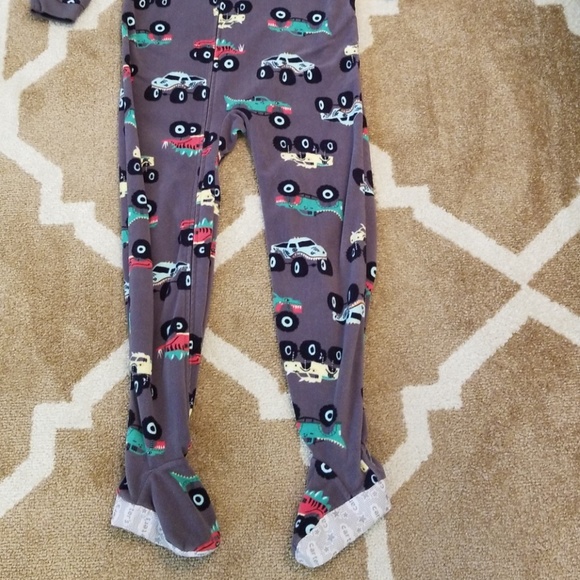 COPY - Carter's Monster Trucks One Piece Pajamas … - Picture 2 of 4